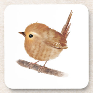 Wren Bird Getränkeuntersetzer