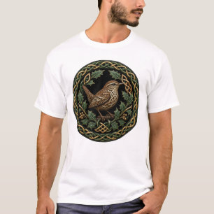 Wren Day Celtic Knot Roundel T-Shirt