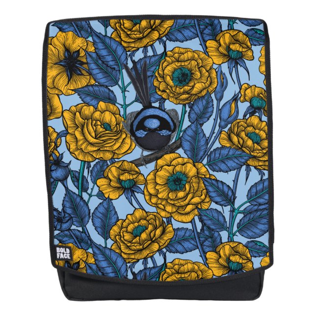 Wren in den Rose Rucksack (Vorderseite)