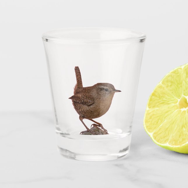 Wren Schnapsglas (Vorderseite)