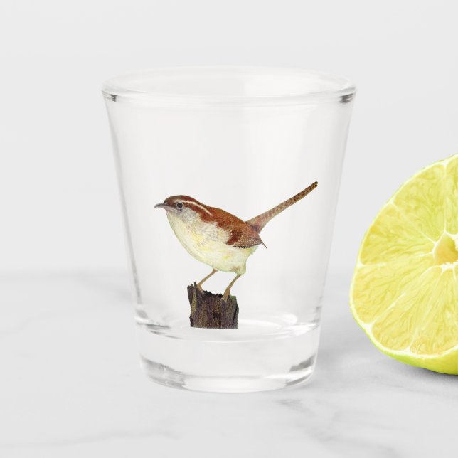 Wren Schnapsglas (Vorderseite)