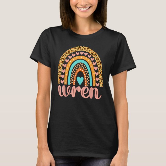 Wren T - Shirt Wren Name Birthday Shirt Gift (Vorderseite)