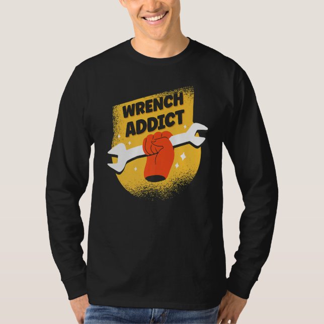 Wrench Addict Wrench T-Shirt (Vorderseite)
