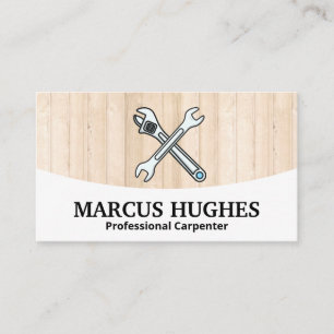 Wrenches Hardwood Panels Visitenkarte