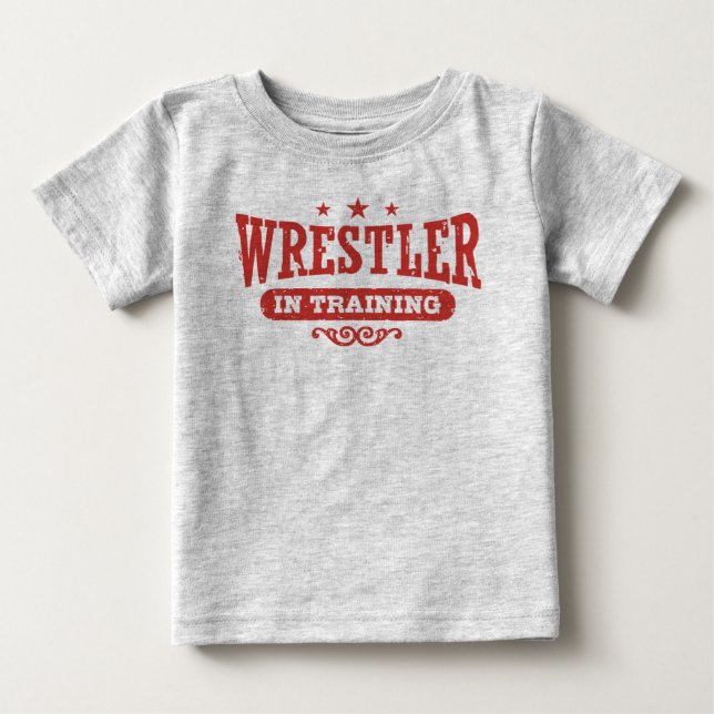 Wrestler in der Ausbildung Baby T-shirt (Vorderseite)