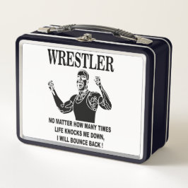 Wrestler Inspiration Wrestling Metall Brotdose