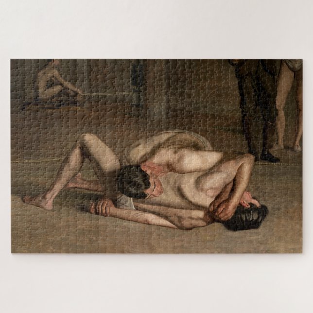 Wrestler (von Thomas Eakins) (Horizontal)