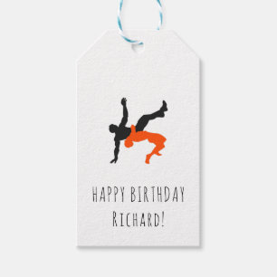 Wrestler Wrestling Silhouetten Sport Individuelle  Geschenkanhänger