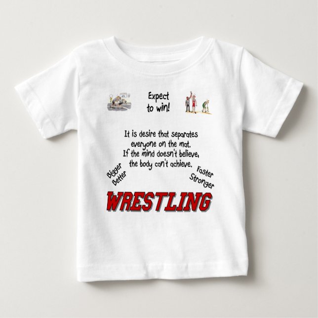 Wrestling Baby T-shirt (Vorderseite)