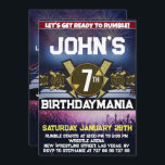Wrestling Birthday Party Einladung Thema<br><div class="desc">Wrestling Birthday Party Einladung Thema</div>