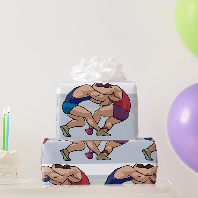 Wrestling Bout Geschenkpapier (Von Creator hochgeladen)