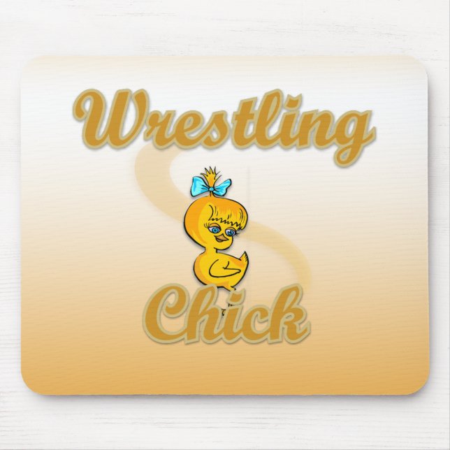 Wrestling Chick Mousepad (Vorne)