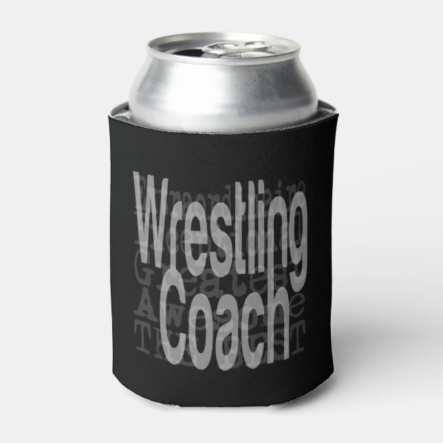 Wrestling Coach Extraordinator Dosenkühler (Kanne Vorderseite)