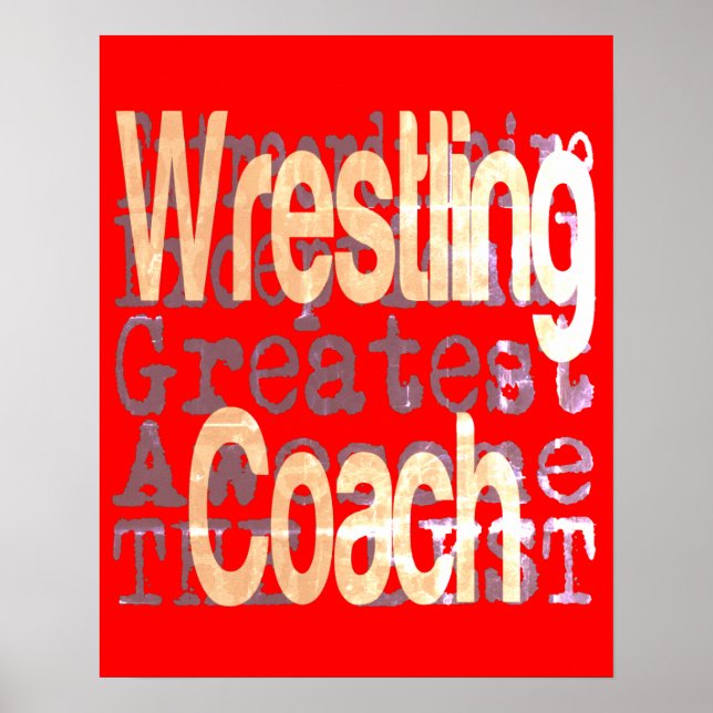 Wrestling Coach Extraordinator Poster (Vorne)