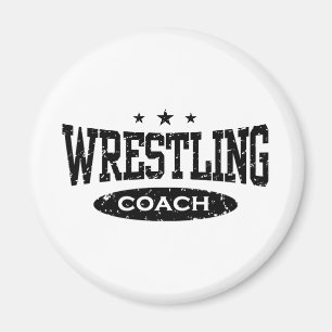 Wrestling Coach Magnet