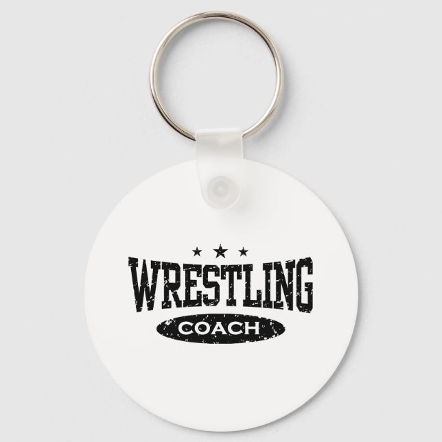 Wrestling Coach Schlüsselanhänger (Vorderseite)