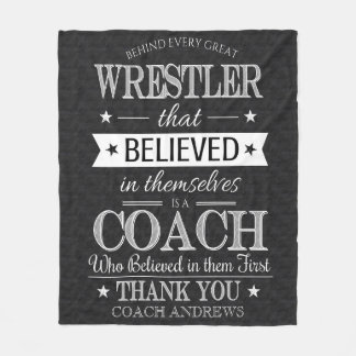 Wrestling Coach Vielen Dank, Blanket Fleecedecke