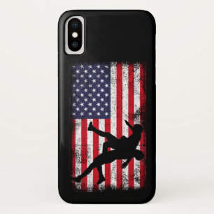 Wrestling der US-amerikanischen Flagge Wrestling W Case-Mate iPhone Hülle