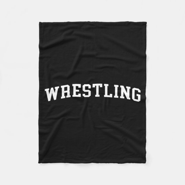 Wrestling  fleecedecke (Vorderseite)