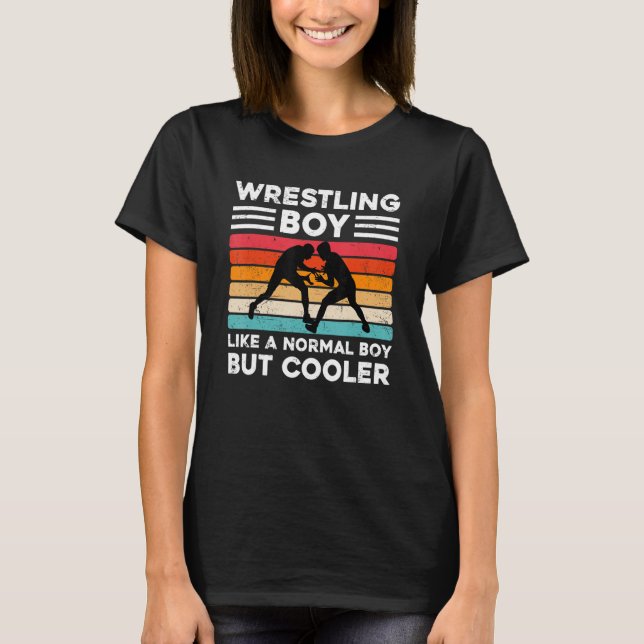Wrestling für Wrestler Cooler Wrestling 1 T-Shirt (Vorderseite)