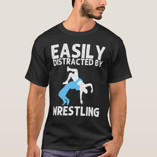 Wrestling für Wrestler Männer Frauen Wrestling T-Shirt (Vorderseite)