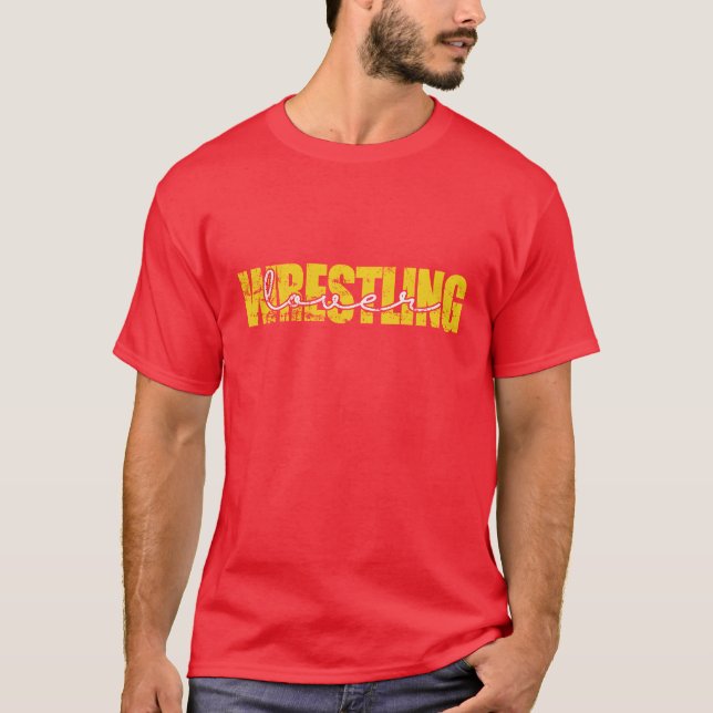 Wrestling Lover Show Ring Fight Stunt friend T-Shirt (Vorderseite)