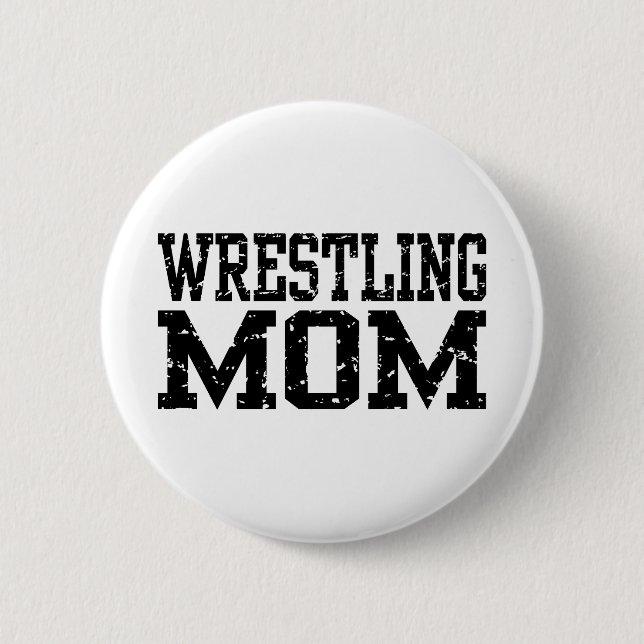 Wrestling Mama Button (Vorderseite)