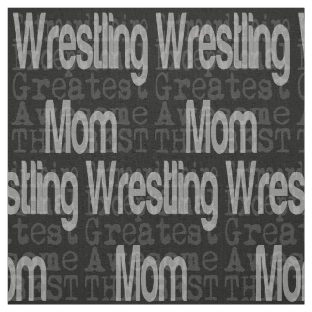 Wrestling Mama Extraordinator Stoff (Muster)