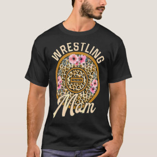 Wrestling Mama Mütter Tag T-Shirt