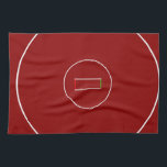 Wrestling-Matte Geschirrtuch<br><div class="desc">Wrestlingmatte mousepad griechisch-romanisches Freistil-Wringen-Button</div>