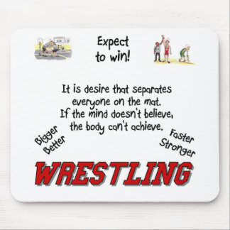 Wrestling Mousepad