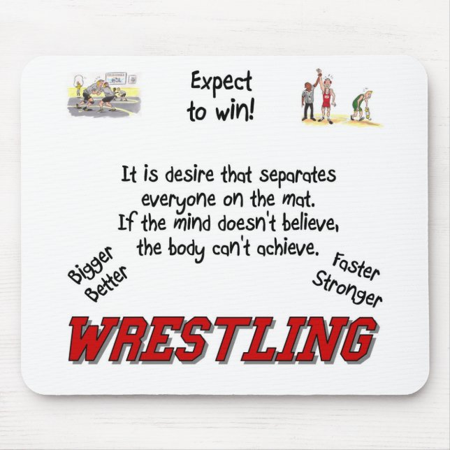 Wrestling Mousepad (Vorne)