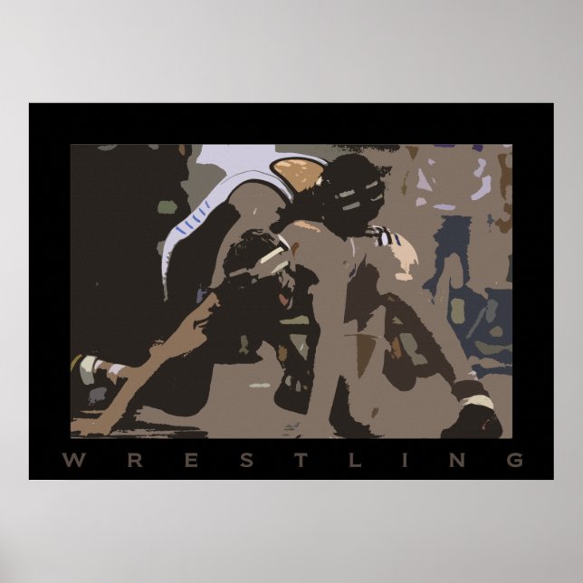 Wrestling Poster (Vorne)