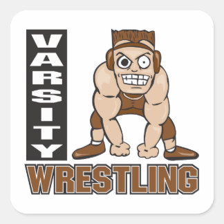 Wrestling Quadratischer Aufkleber