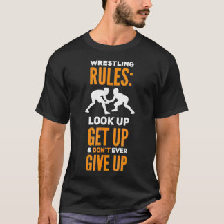 Wrestling-Regeln für Wrestler Funny Wrestling T-Shirt