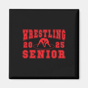Wrestling Senior Night Wrestling Senior 2025 Gradu Magnet