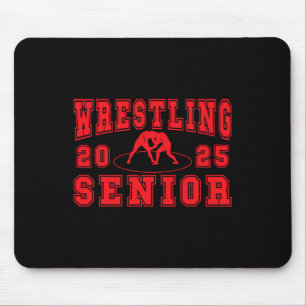 Wrestling Senior Night Wrestling Senior 2025 Gradu Mousepad