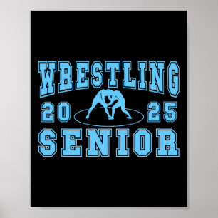 Wrestling Senior Night Wrestling Senior 2025 Gradu Poster