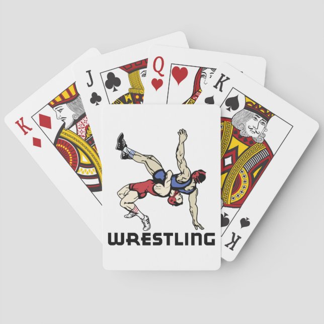 Wrestling Spielkarten (Rückseite)