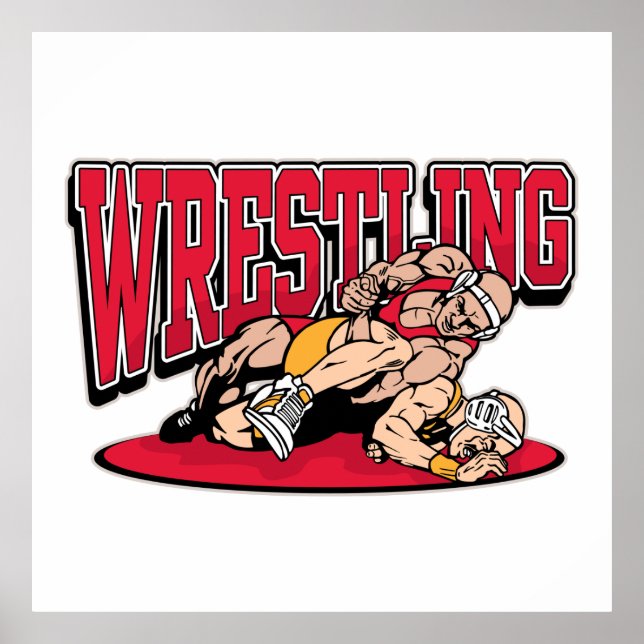 Wrestling Takedown Poster (Vorne)