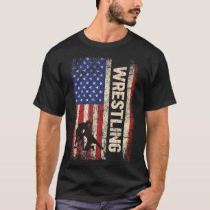 Wrestling USA Shirt Wrestle 4. J