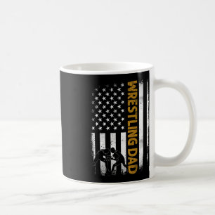 Wrestling Vater American Flag 4. Juli Väter Da Kaffeetasse