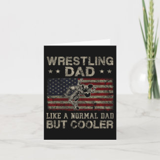 Wrestling Vater wie ein normaler Vater, aber Coole Karte