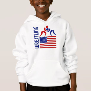 Wrestling Vereinigte Staaten Hoodie