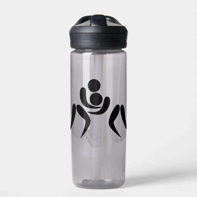 Wrestling-Wettbewerb Eddy Water Flasche (Vorderseite)