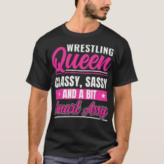 Wrestling Women Funny Wrestling Wrestler Wrestler T-Shirt