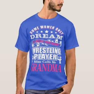 Wrestling Womens Oma Funny Cotton t s T-Shirt
