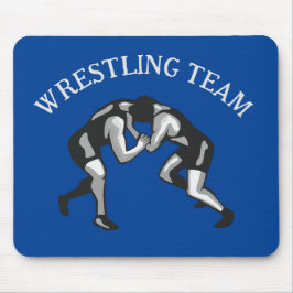 Wrestling Wrestler Design Mousepad