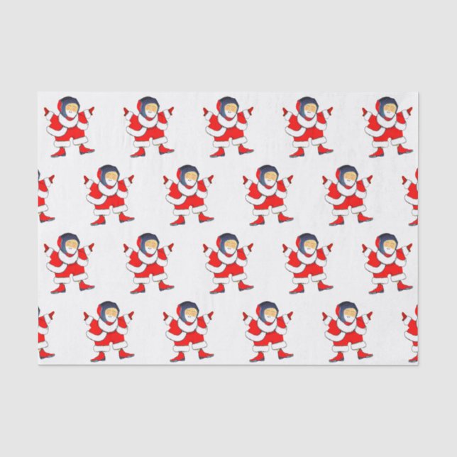Wrestling Wrestler Weihnachtsgeschenk - Thema P Seidenpapier (Vorderseite)