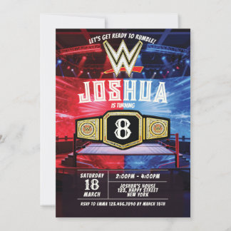 Wrestling WWE Geburtstagseinladung Einladung